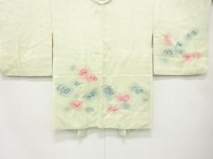 アンティーク　きぬたや謹製　本総絞り　花模様絵羽織